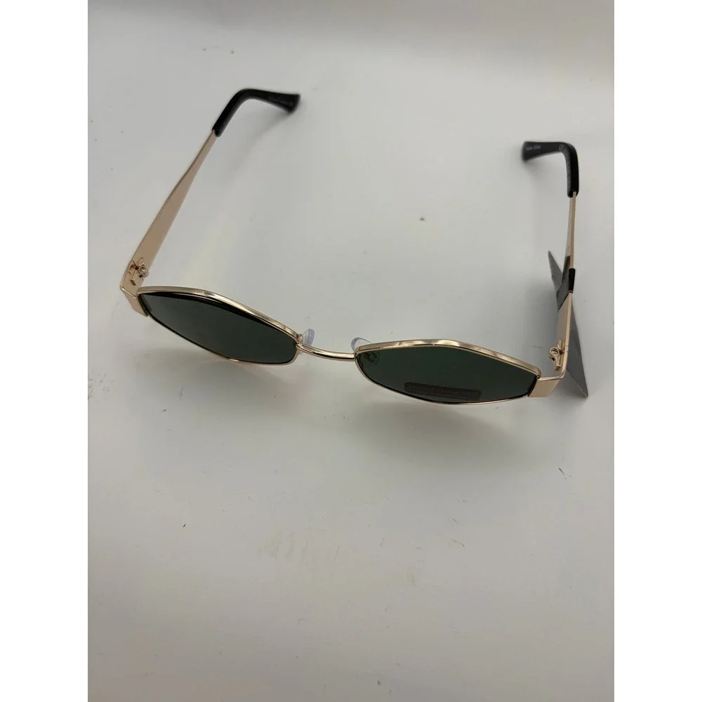 House of Harlow 1960 Sunglasses Womens OS Gold Hexagon Geometric H1521-18-C1